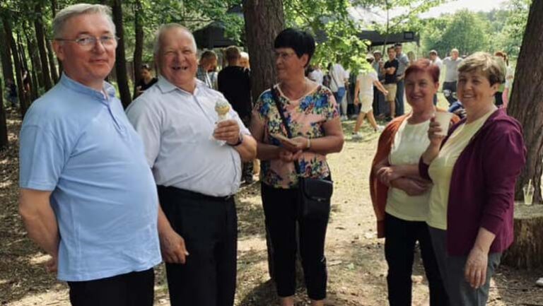 Spotkanie w plenerze pracowników Manufaktury Pietraszki
